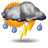 Scattered Thunderstorms